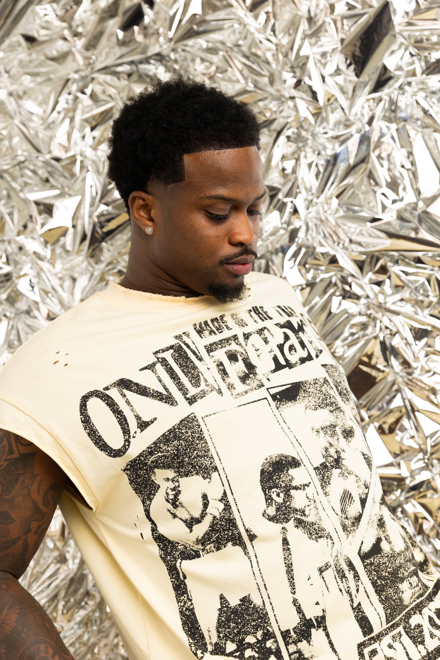 Money Talk Cut Off Tee